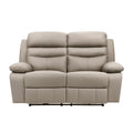  Manufacturer Color_Latte Motion Type_Power Recline -- Homelegance Hancock Reclining Leather Match Loveseat IMAGE 1