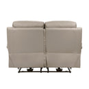  Manufacturer Color_Latte Motion Type_Power Recline -- Homelegance Hancock Reclining Leather Match Loveseat IMAGE 3