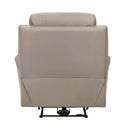  Manufacturer Color_Latte Motion Type_Power -- Homelegance Hancock Leather Match Recliner IMAGE 4