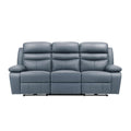  Manufacturer Color_Blue Motion Type_Power Recline -- Hancock 9628BUE-3PW Power Double Reclining Sofa IMAGE 1