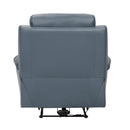  Manufacturer Color_Blue Motion Type_Power -- Hancock 9628BUE-1PW Power Reclining Chair IMAGE 4