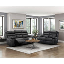  Manufacturer Color_Black Motion Type_Power Recline -- Hancock 9628BLK-2PW Power Double Reclining Love Seat IMAGE 5