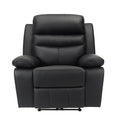  Manufacturer Color_Black Motion Type_Power -- Hancock 9628BLK-1PW Power Reclining Chair IMAGE 1