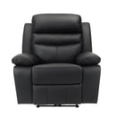  Manufacturer Color_Black Motion Type_Power -- Hancock 9628BLK-1PW Power Reclining Chair IMAGE 1