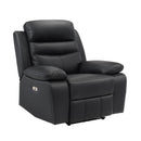 Manufacturer Color_Black Motion Type_Power -- Hancock 9628BLK-1PW Power Reclining Chair IMAGE 2