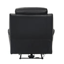  Manufacturer Color_Black Motion Type_Power -- Hancock 9628BLK-1PW Power Reclining Chair IMAGE 4