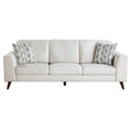  Manufacturer Color_Silver cloud -- Homelegance Broadway Stationary Fabric Sofa IMAGE 1