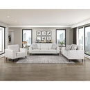  Manufacturer Color_Silver cloud -- Homelegance Broadway Stationary Fabric Sofa IMAGE 5