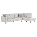  Manufacturer Color_Silver cloud -- Homelegance Broadway Fabric 2 pc Sectional IMAGE 1