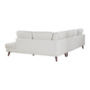  Manufacturer Color_Silver cloud -- Homelegance Broadway Fabric 2 pc Sectional IMAGE 4