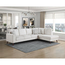  Manufacturer Color_Silver cloud -- Homelegance Broadway Fabric 2 pc Sectional IMAGE 5