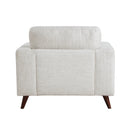  Manufacturer Color_Silver cloud -- Homelegance Broadway Stationary Fabric Chair IMAGE 4