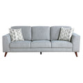  Manufacturer Color_Blue-grey -- Broadway 9644BGY-3 Sofa IMAGE 1