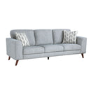  Manufacturer Color_Blue-grey -- Broadway 9644BGY-3 Sofa IMAGE 2