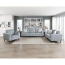  Manufacturer Color_Blue-grey -- Broadway 9644BGY-2 Love Seat IMAGE 6