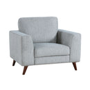  Manufacturer Color_Blue-grey -- Broadway 9644BGY-1 Chair IMAGE 2