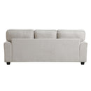  Manufacturer Color_Sand -- Homelegance Bradford Stationary Fabric Sofa IMAGE 3
