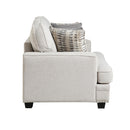  Manufacturer Color_Sand -- Homelegance Bradford Stationary Fabric Loveseat IMAGE 3
