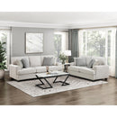  Manufacturer Color_Sand -- Homelegance Bradford Stationary Fabric Loveseat IMAGE 5