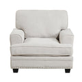  Manufacturer Color_Sand -- Homelegance Bradford Stationary Fabric Chair IMAGE 1