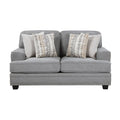  Manufacturer Color_Grey -- Bradford 9648GY-2 Love Seat IMAGE 1