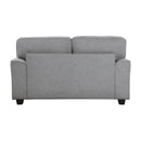  Manufacturer Color_Grey -- Bradford 9648GY-2 Love Seat IMAGE 4