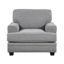  Manufacturer Color_Grey -- Bradford 9648GY-1 Chair IMAGE 1