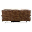  Homelegance Ellicott 9639BR-3 Double Reclining Sofa IMAGE 3