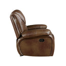  Homelegance Ellicott 9639BR-1 Glider Reclining Chair IMAGE 3