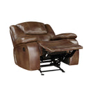  Homelegance Ellicott 9639BR-1 Glider Reclining Chair IMAGE 5