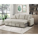  Homelegance Waitsfield 9816SN*2LCRL 2 pc Sectional with Left Chaise, Pull-out Bed and Hidden Storage IMAGE 11