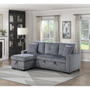  Homelegance Rhett 9649DG*SC 3 pc Reversible Sectional with Pull-out Bed and Hidden Storage IMAGE 14