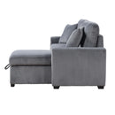  Homelegance Rhett 9649DG*SC 3 pc Reversible Sectional with Pull-out Bed and Hidden Storage IMAGE 6