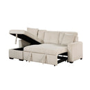  Homelegance Rhett 9649BE*SC 3 pc Reversible Sectional with Pull-out Bed and Hidden Storage IMAGE 12