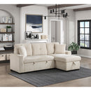  Homelegance Rhett 9649BE*SC 3 pc Reversible Sectional with Pull-out Bed and Hidden Storage IMAGE 13
