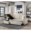  Homelegance Rhett 9649BE*SC 3 pc Reversible Sectional with Pull-out Bed and Hidden Storage IMAGE 16