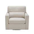  Manufacturer Color_Beige -- Homelegance Pompano Swivel Fabric Chair IMAGE 1