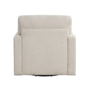  Manufacturer Color_Beige -- Homelegance Pompano Swivel Fabric Chair IMAGE 4