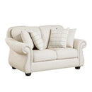  Manufacturer Color_Beige -- Attleboro 9270FBE-2 Love Seat IMAGE 2