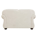  Manufacturer Color_Beige -- Attleboro 9270FBE-2 Love Seat IMAGE 4