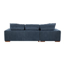  Manufacturer Color_Blue -- Homelegance Raife Fabric 3 pc Sectional IMAGE 7