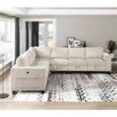  Homelegance Walterboro 9650BE*7SC 7 pc Sectional with Storage, Storage Pouches and Charging Ports IMAGE 17