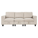 Homelegance Walterboro 9650BE-3* Sofa with Storage, Storage Pouches and Charging Ports IMAGE 1