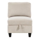  Homelegance Walterboro 9650BE*8SC 8 pc Sectional with Storage, Storage Pouches and Charging Ports IMAGE 10