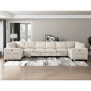  Homelegance Walterboro 9650BE*8SC 8 pc Sectional with Storage, Storage Pouches and Charging Ports IMAGE 20