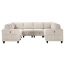  Homelegance Walterboro 9650BE*8SC 8 pc Sectional with Storage, Storage Pouches and Charging Ports IMAGE 2