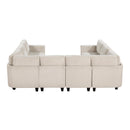  Homelegance Walterboro 9650BE*8SC 8 pc Sectional with Storage, Storage Pouches and Charging Ports IMAGE 6