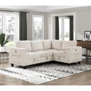  Homelegance Walterboro 9650BE*4SC 4 pc Sectional with Storage, Storage Pouches and Charging Ports IMAGE 18