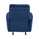  Manufacturer Color_Navy -- Artem 9645NV-1PW Power Rocker Reclining Chair IMAGE 4