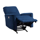  Manufacturer Color_Navy -- Artem 9645NV-1PW Power Rocker Reclining Chair IMAGE 5